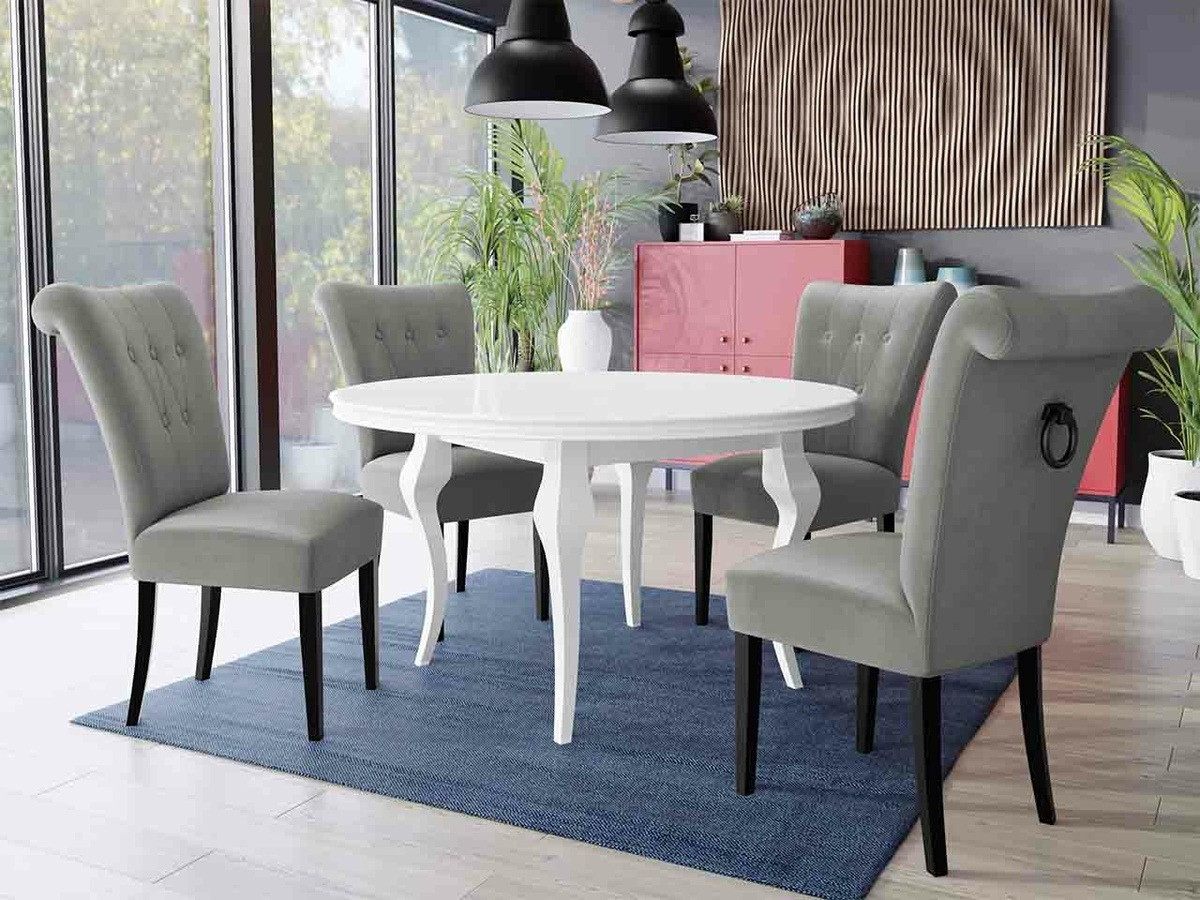 Trpezarijski set Racine 142 (Crno)