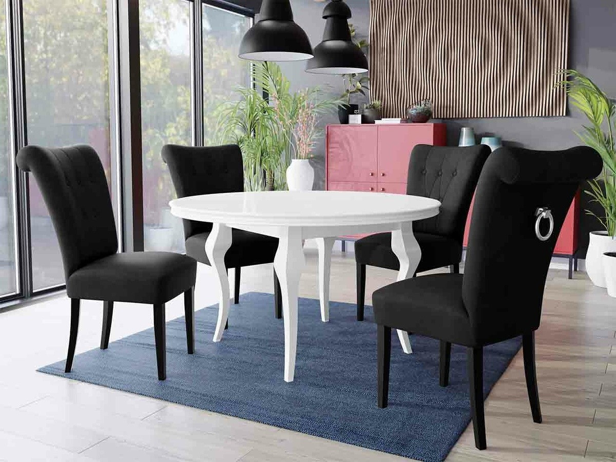 Trpezarijski set Racine 142 (Srebrna)