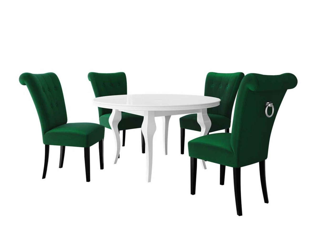 Trpezarijski set Racine 142 (Srebrna)