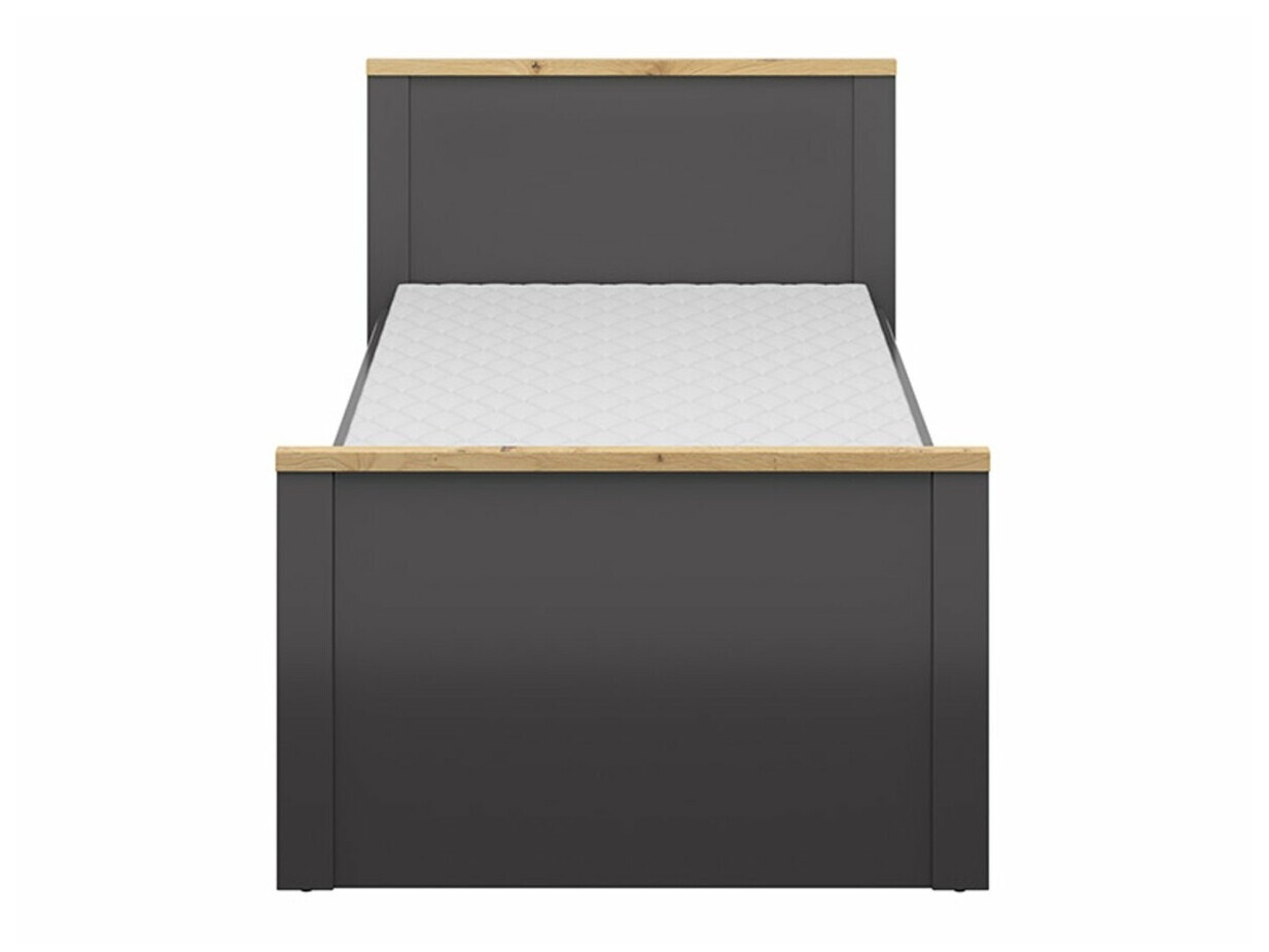 Krevet Sordoro 132 (Graphite + Zanatski hrast)