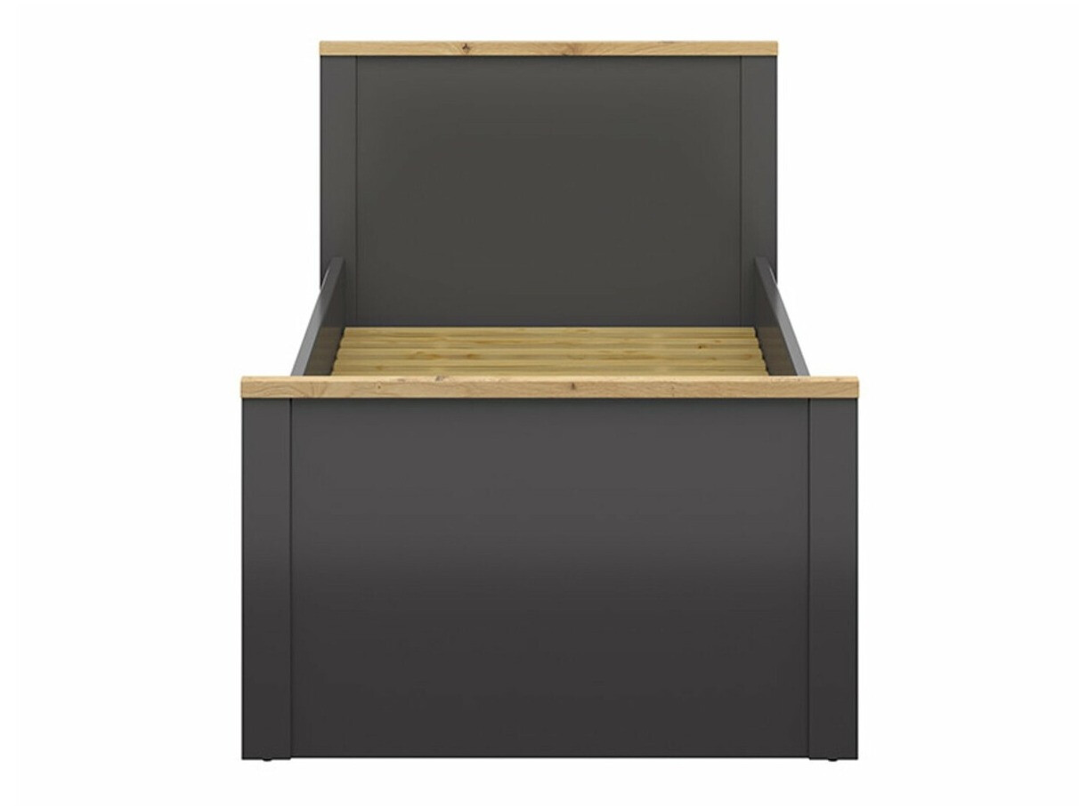 Krevet Sordoro 132 (Graphite + Zanatski hrast)