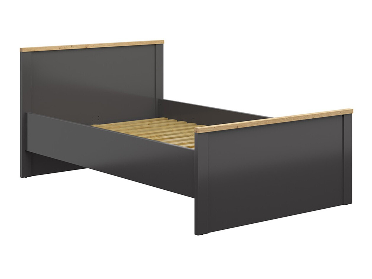 Krevet Sordoro 132 (Graphite + Zanatski hrast)