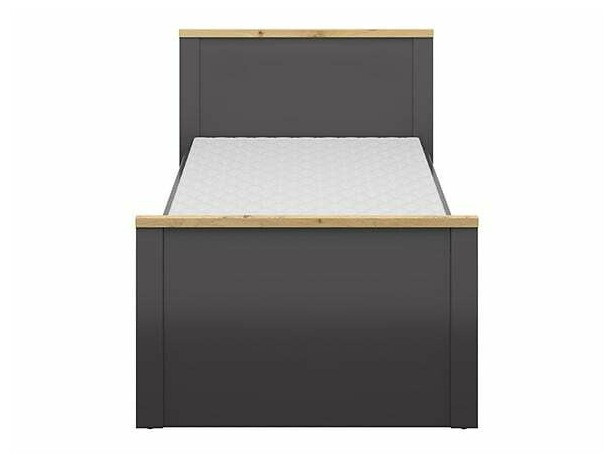 Krevet Sordoro 132 (Graphite + Zanatski hrast)