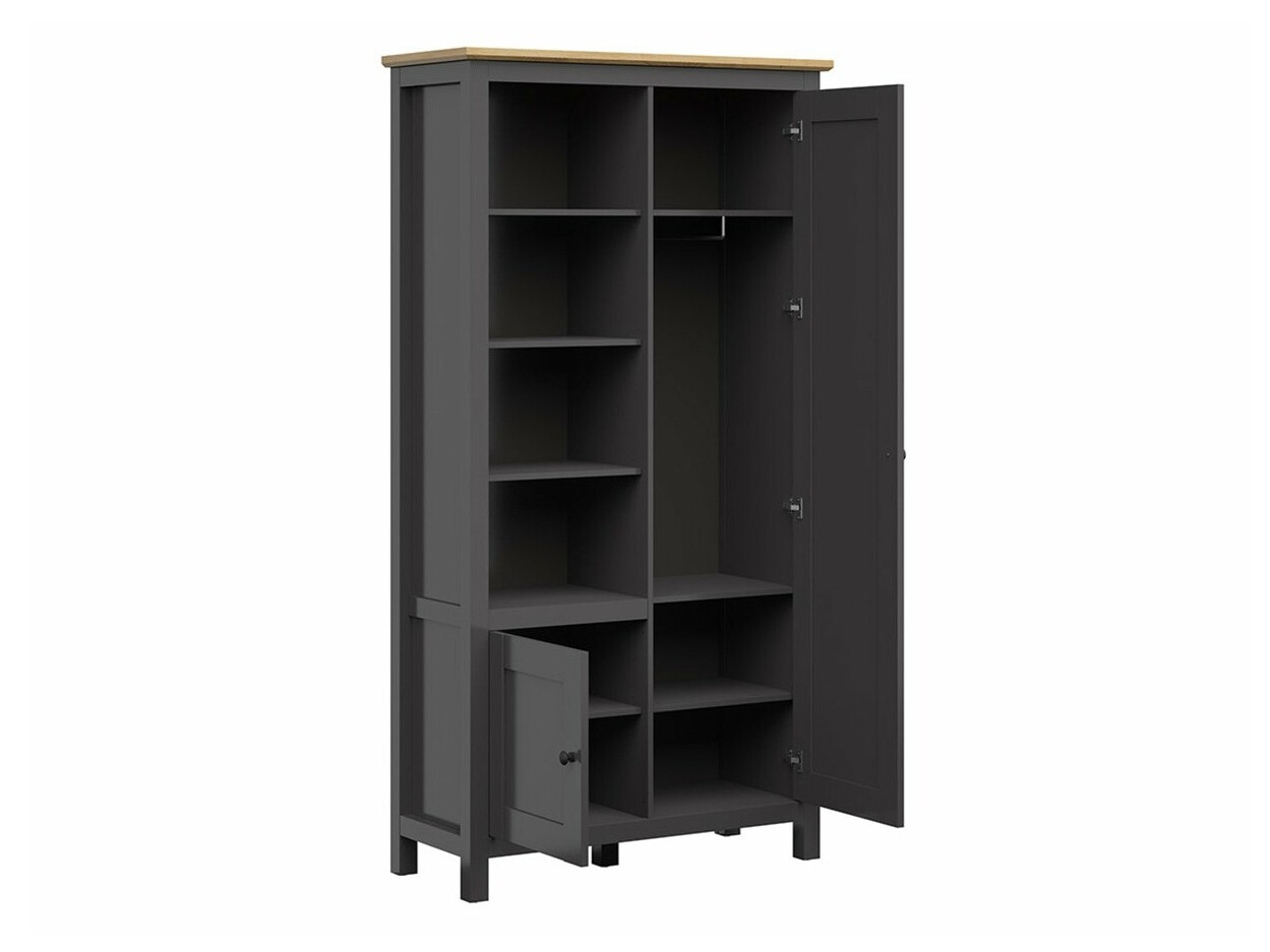 Ormar Sordoro 128 (Grafit + Artisan hrast)