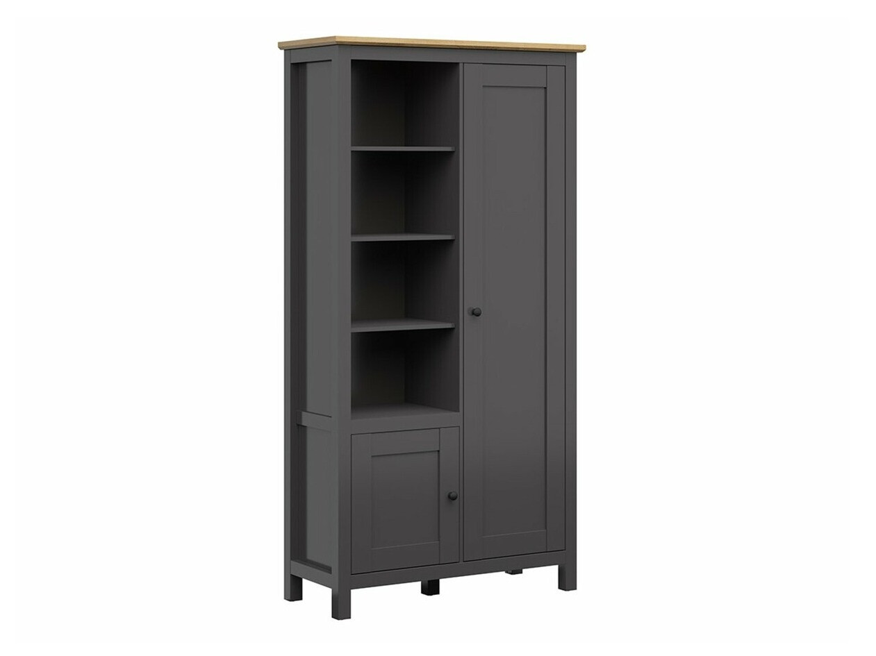 Ormar Sordoro 128 (Graphite + Zanatski hrast)