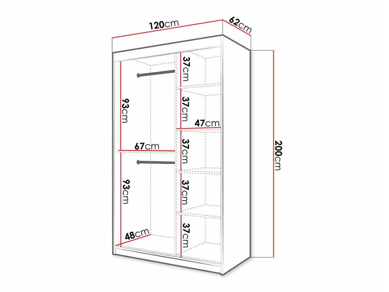 Ormar Hartford 398 (Crno)