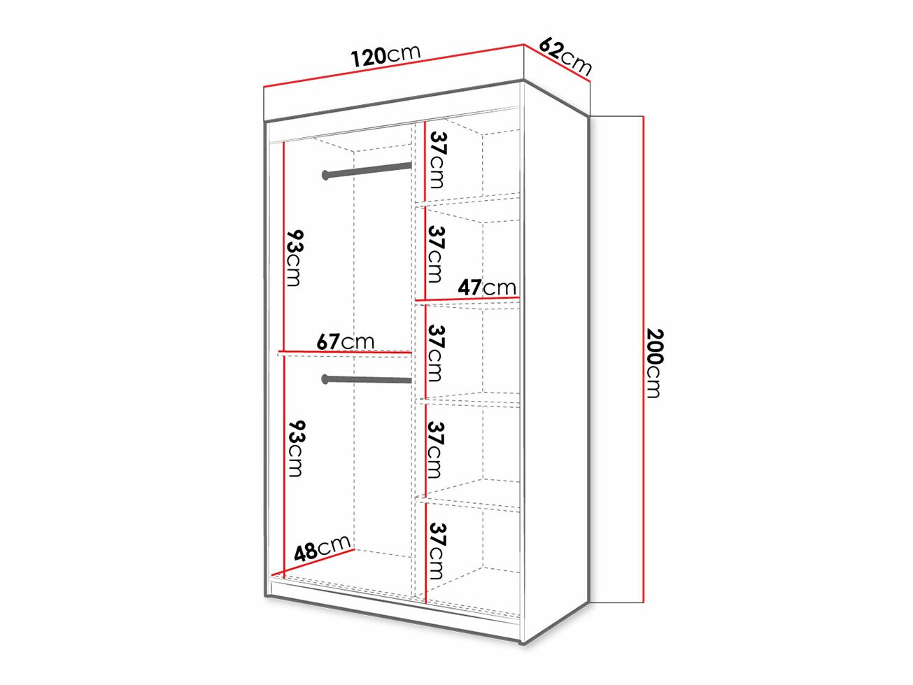 Ormar Hartford 401 (Crno)