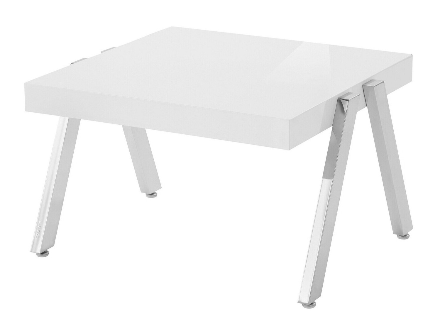 Stočić za kafu Denton 528 (Belo + Sivo)