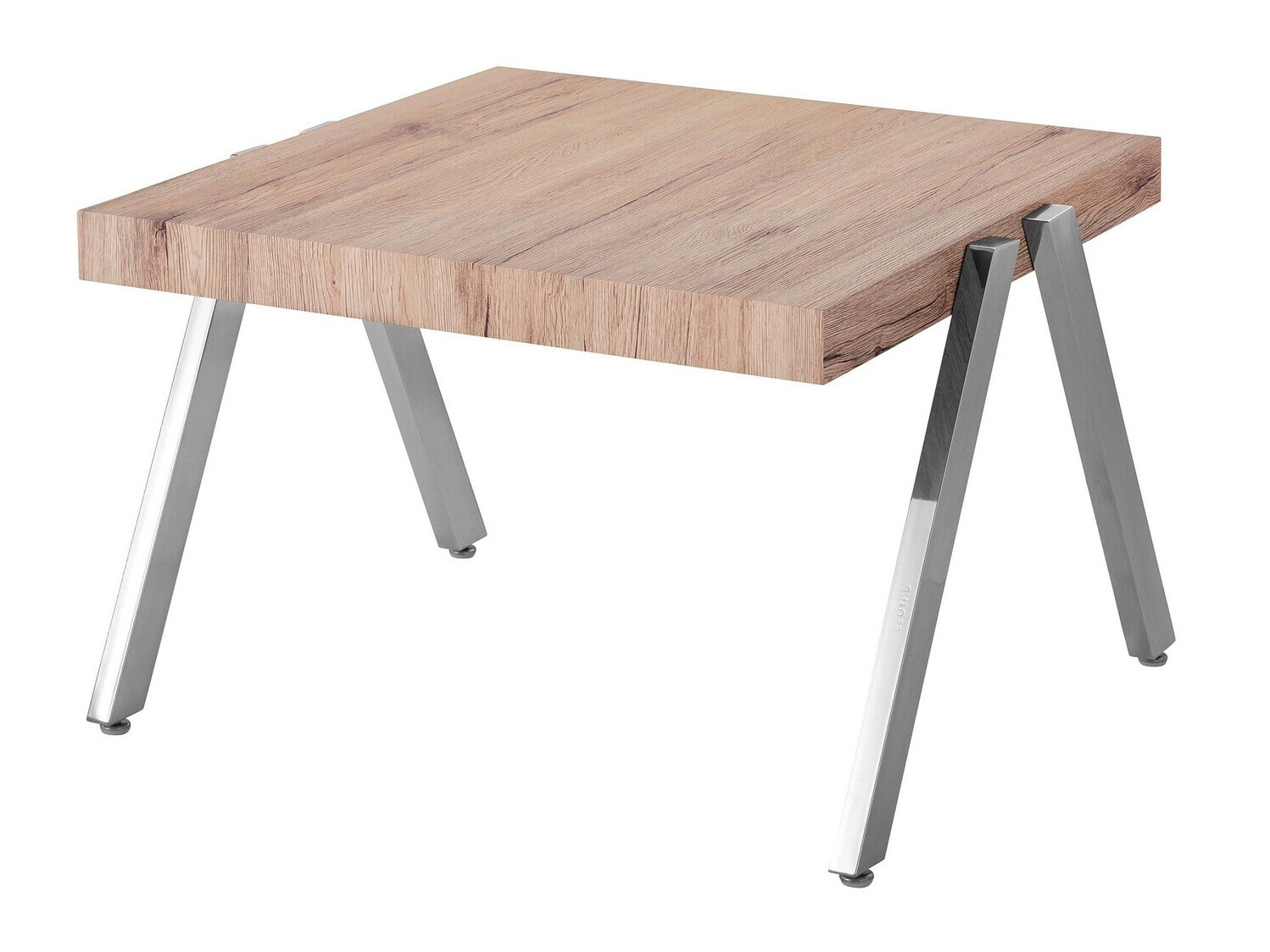 Stočić za kafu Denton 528 (Sivo + Hrast)