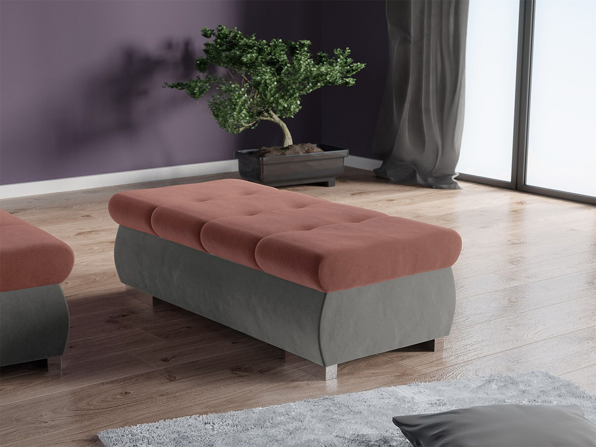 Tapacirana klupa Comfivo 123 (Magic Velvet 2217 + Magic Velvet 2258)
