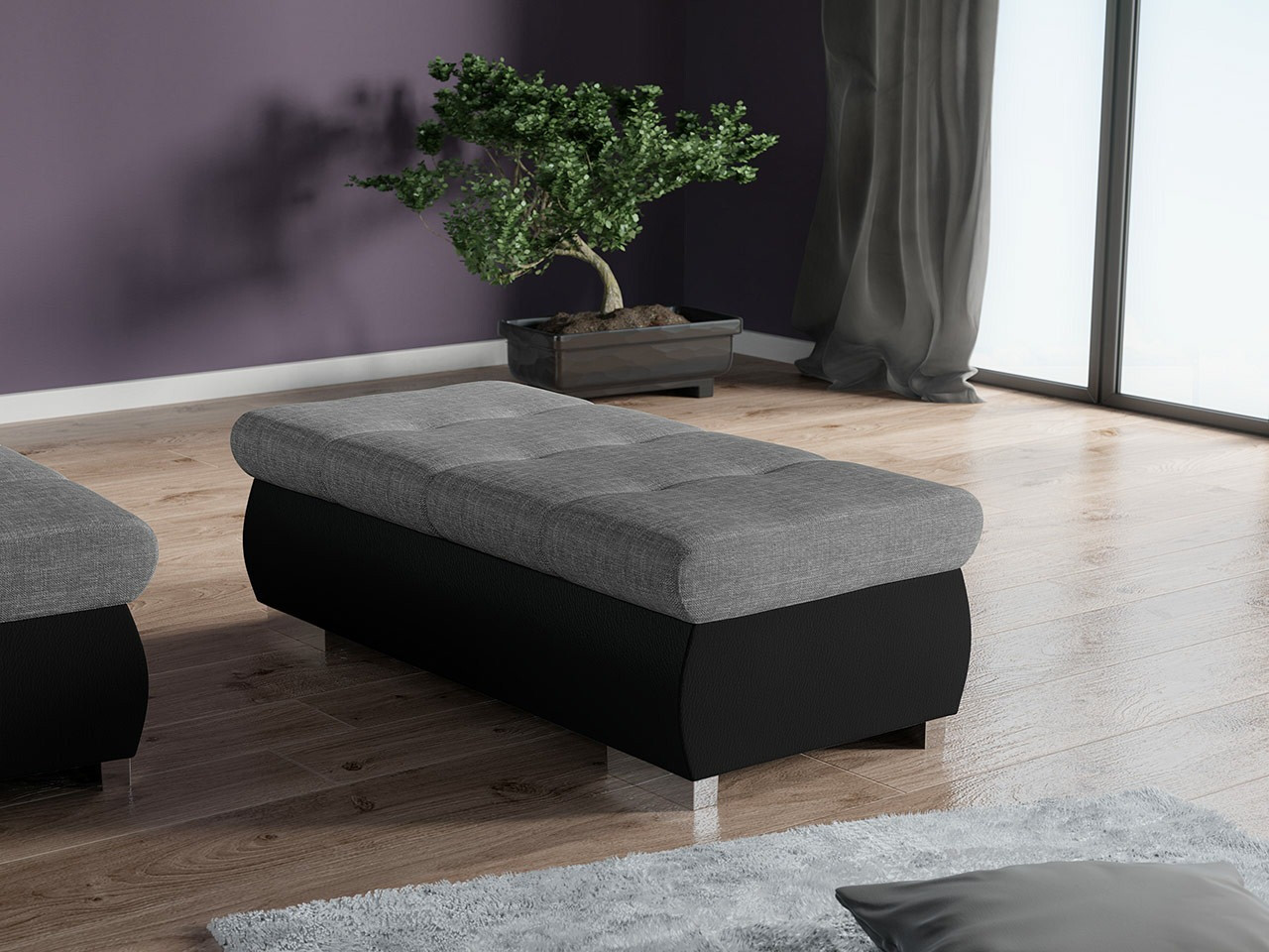 Tapacirana klupa Comfivo 123 (Soft 011 + Lux 05)