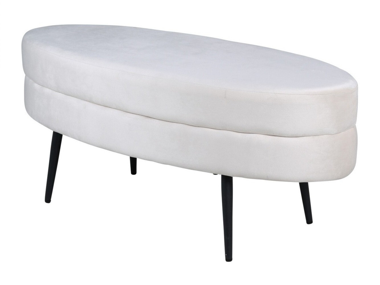Tapacirana klupa Dallas 2920 (Krem + Crno)