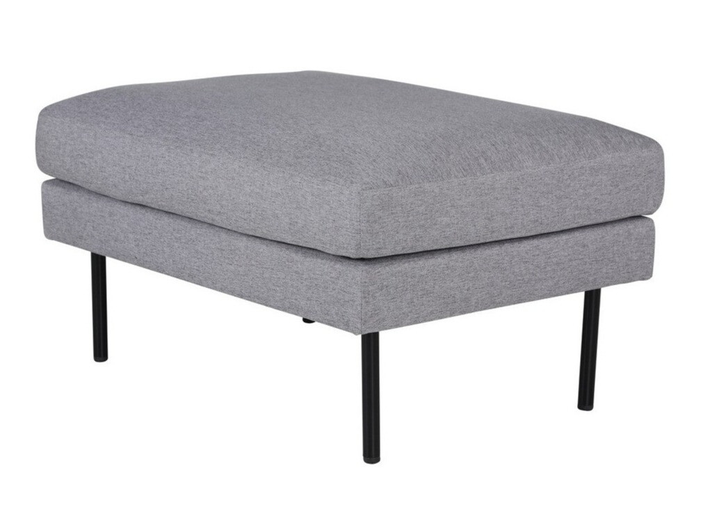 Tapacirana klupa Fercame 104 (Sivo + Crno)