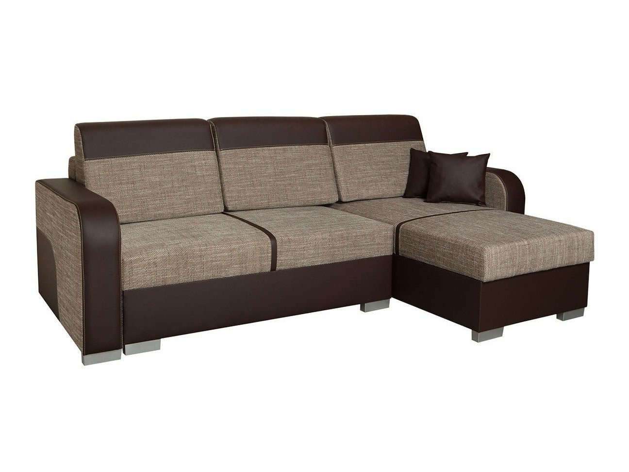 Ugaona sofa Edinburg 102 (Cayenne 1113 + Nevada 04)