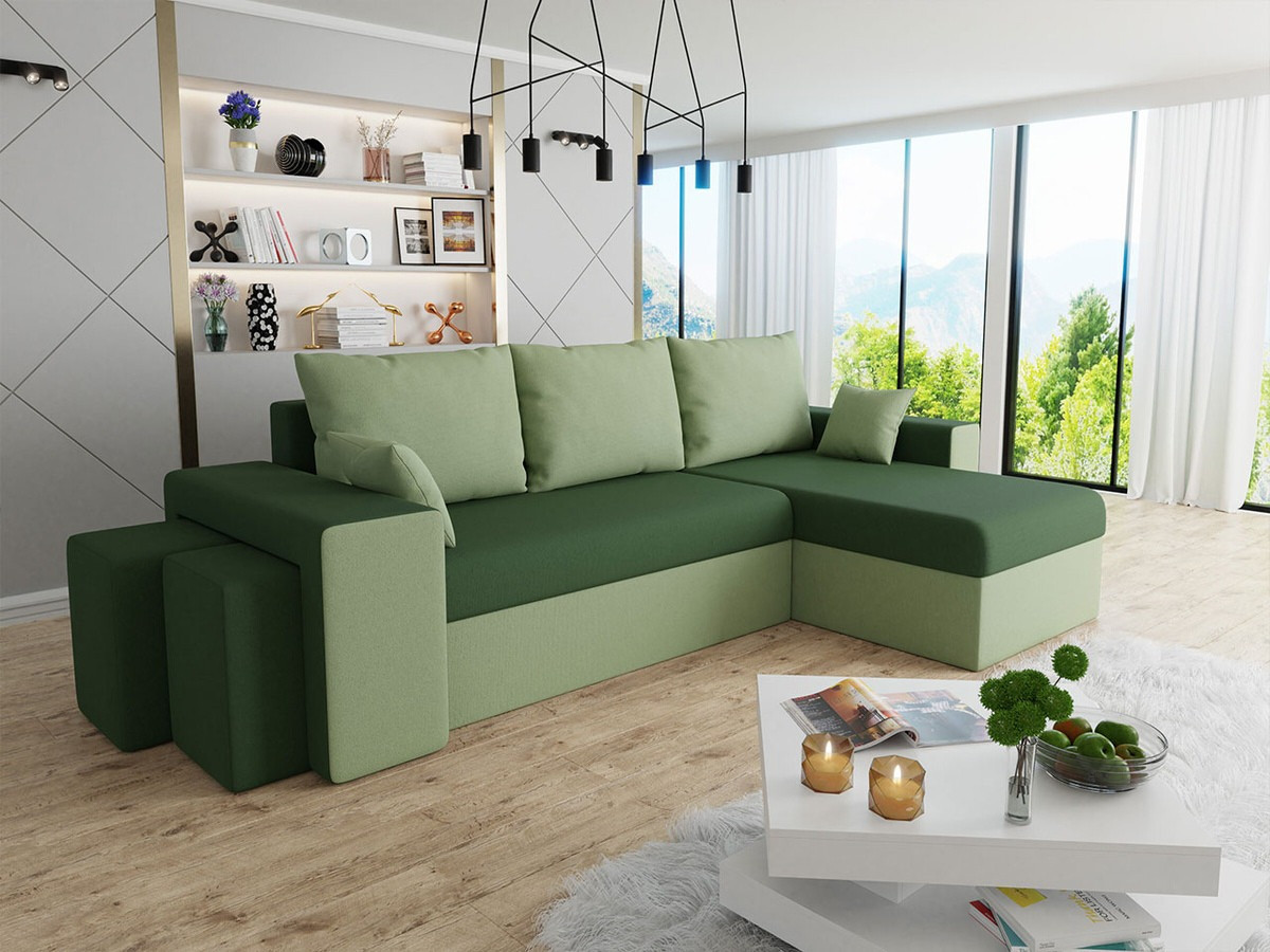 Ugaona sofa Memphis 124 (Mikrofaza 09 + Mikrofaza 10)