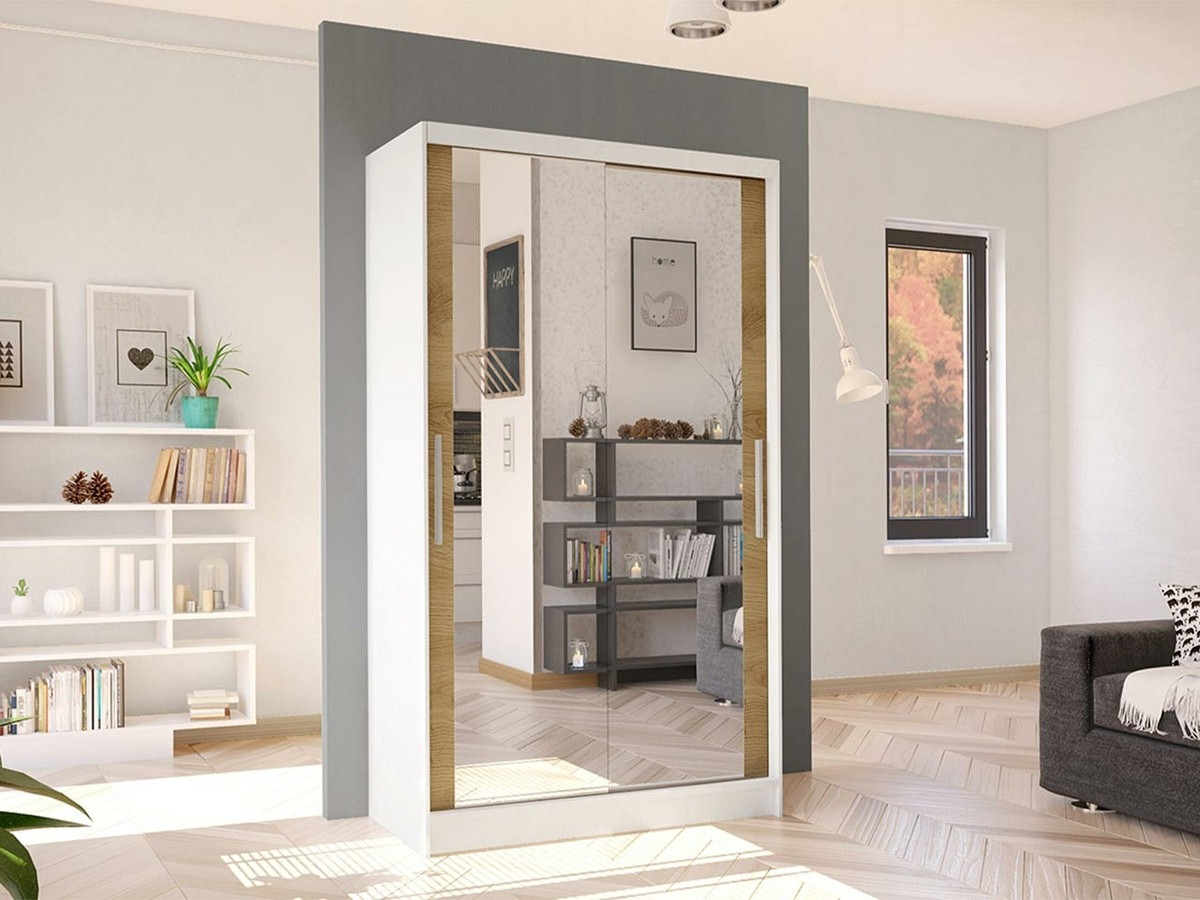 Ormar Closico Structor VII (Belo + Artisan hrast)