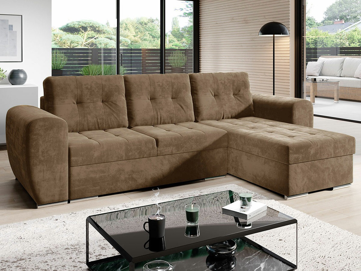 Ugaona sofa Muncie 109 (Monolith 09)