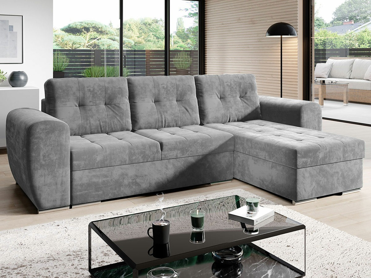 Ugaona sofa Muncie 109 (Monolith 85)