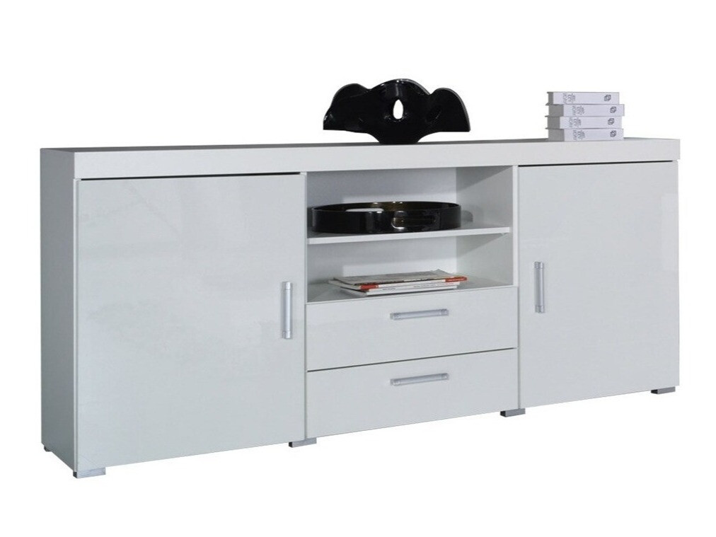 Komoda Odebeli 105 (Belo + Sjajno belo)