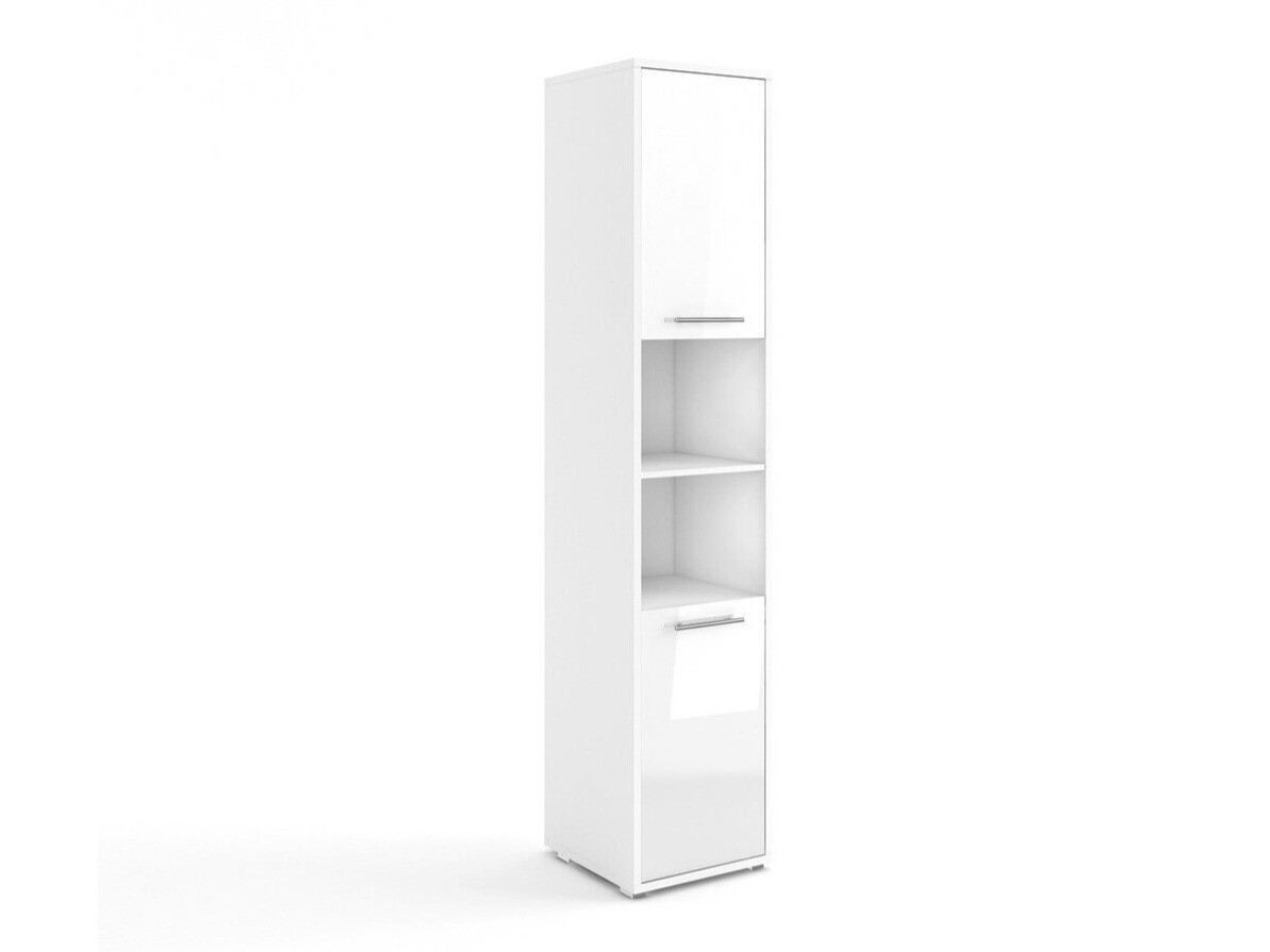 Polica Concept Pro Lenart I (Belo + Sjajno belo)