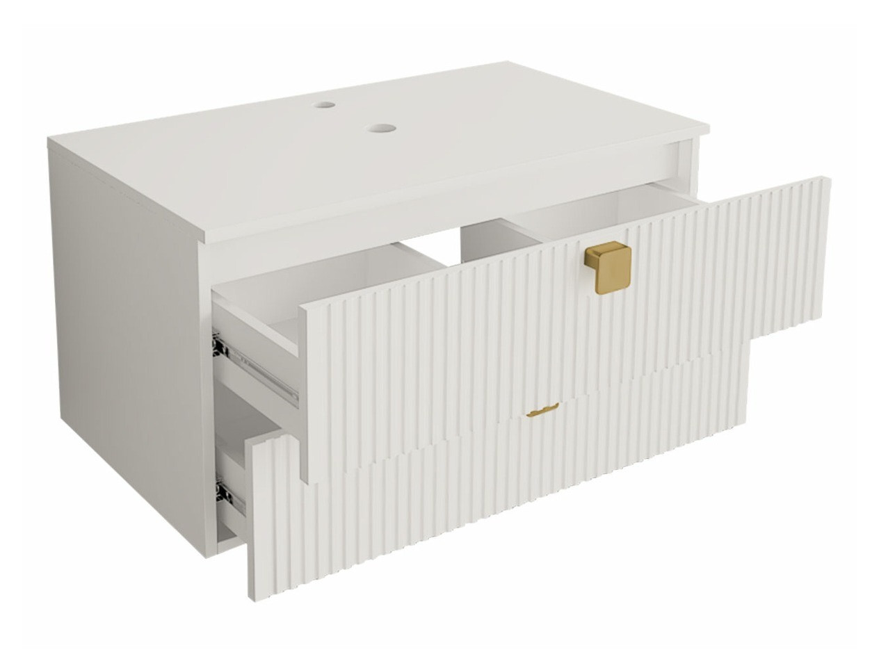 Viseći kupatilski element za lavabo Orlvera 102 (Crno)