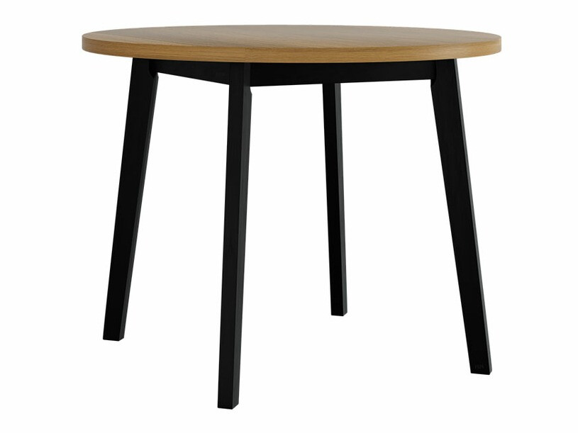 Trpezarijski set Victorville 256 (Unuk hrast + Crno)