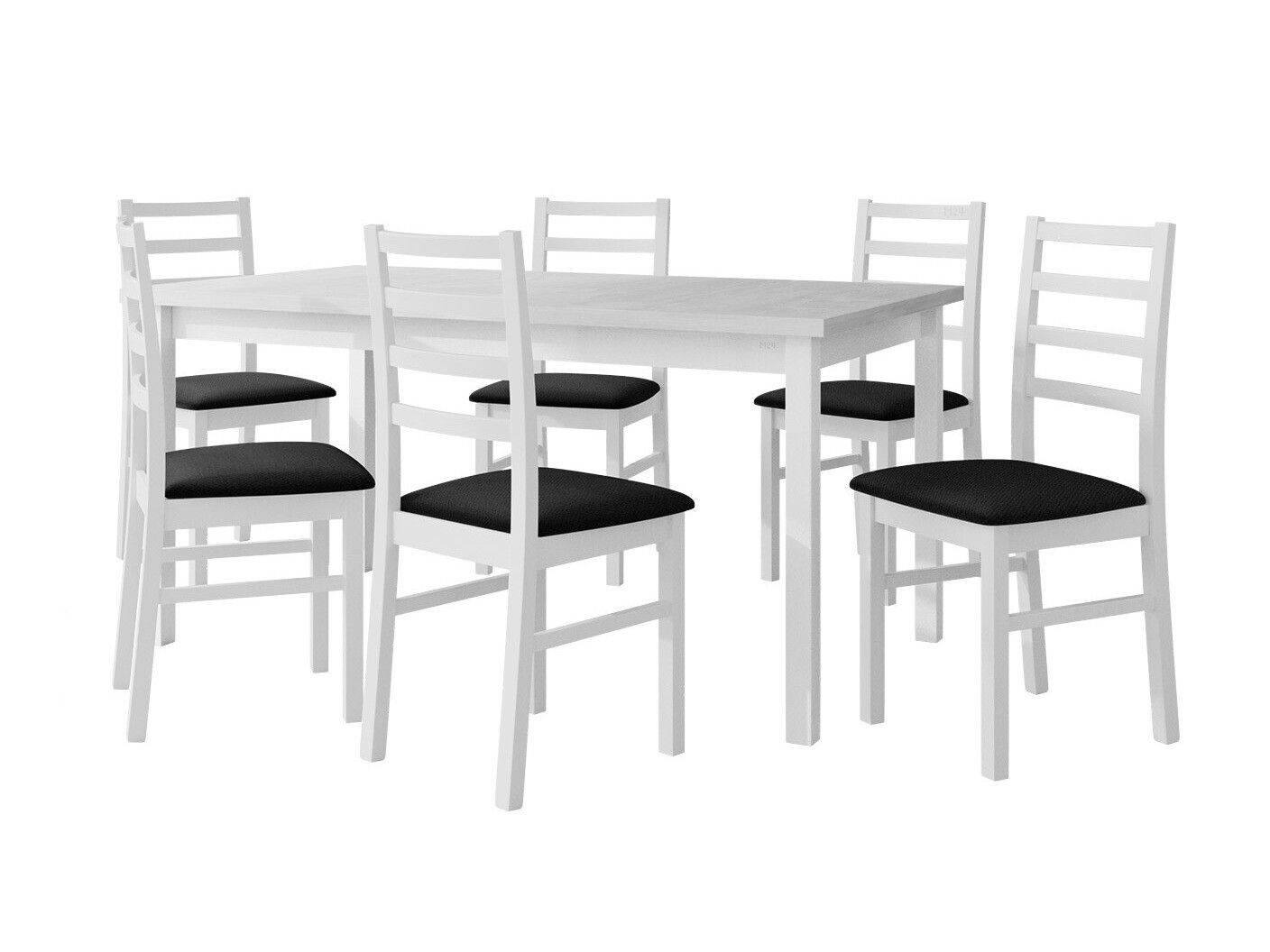 Trpezarijski set Victorville 261 (Belo)