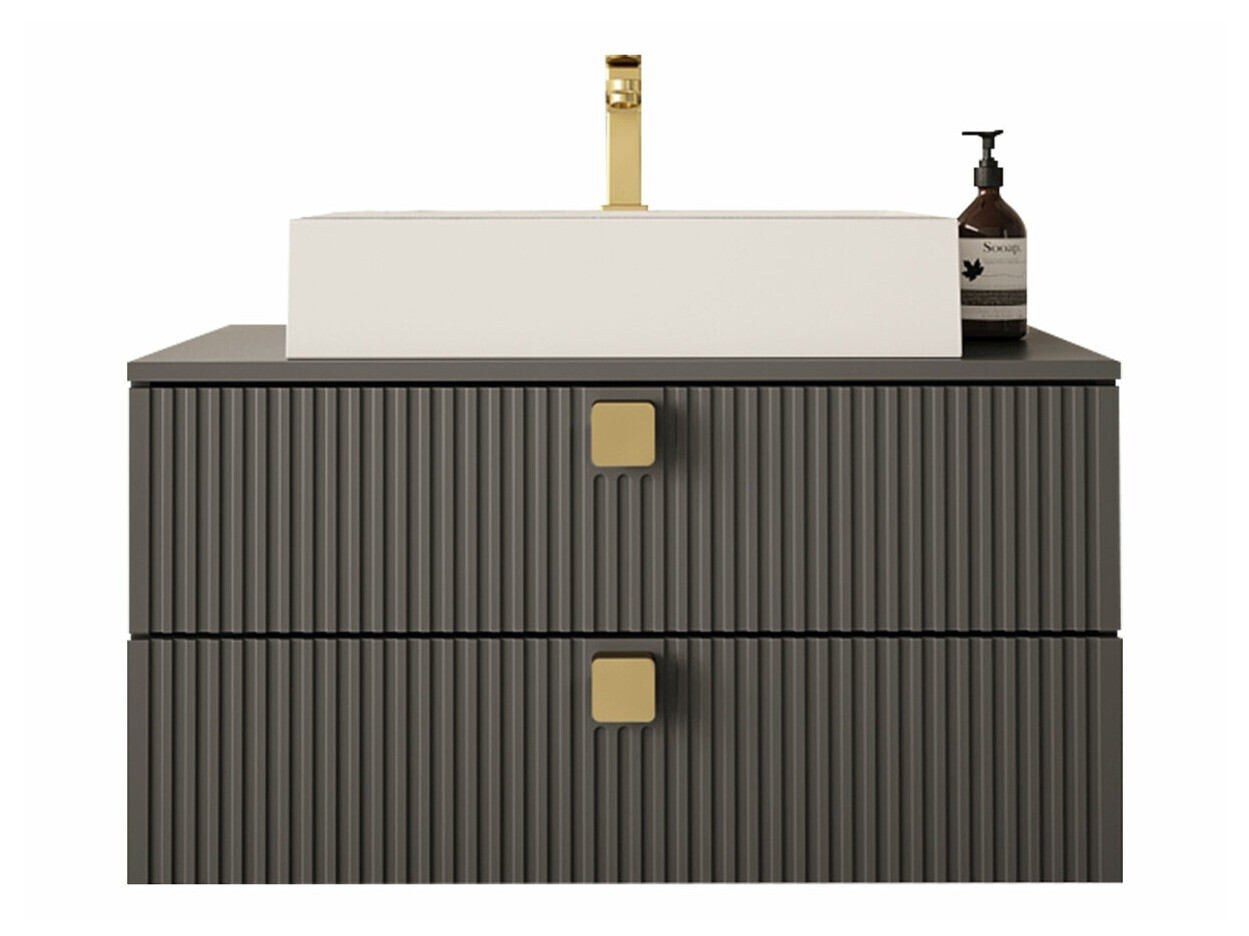 Viseći kupatilski element za lavabo Orlvera 102 (Sivo)