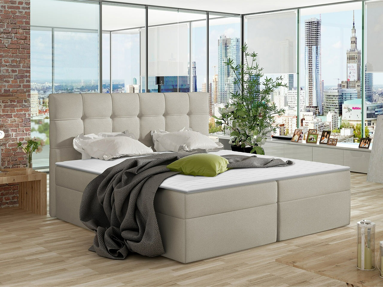 Boxspring krevet Comfivo Gaudens (Paros 02)