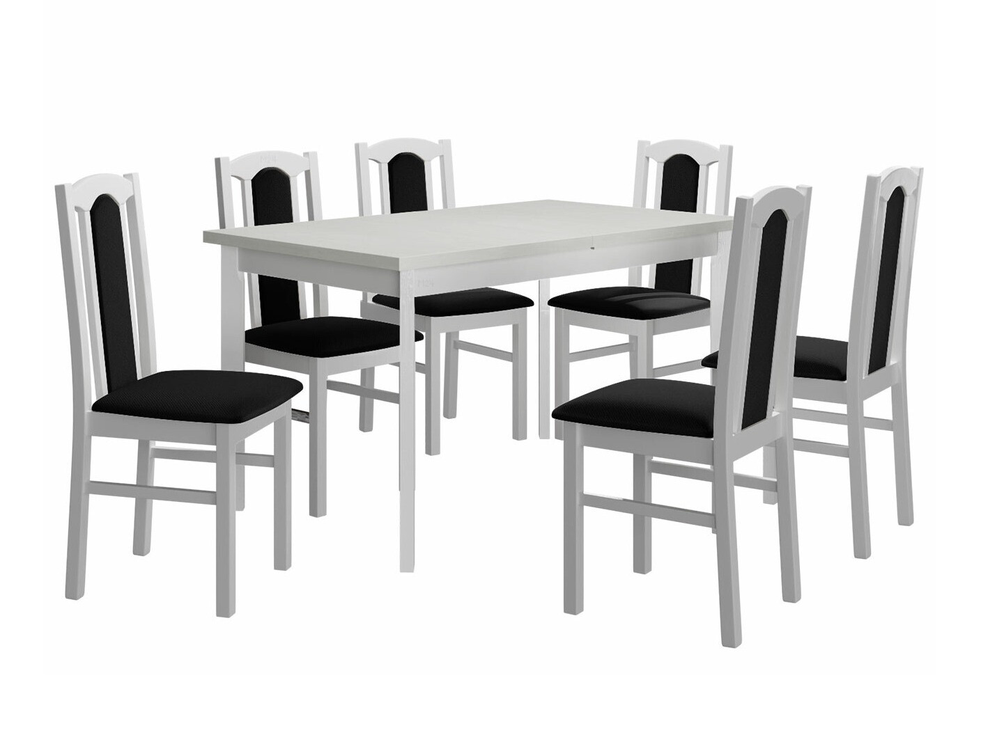 Trpezarijski set Victorville 277 (Belo)