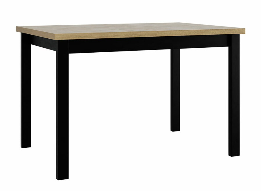 Trpezarijski set Victorville 280 (Crno + Sonoma hrast)