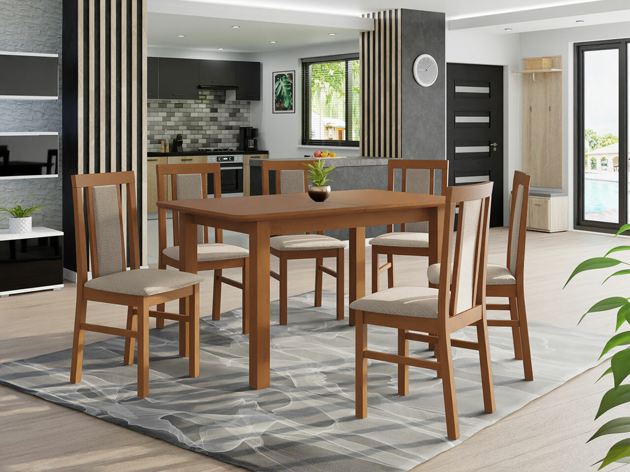 Trpezarijski set Victorville 282