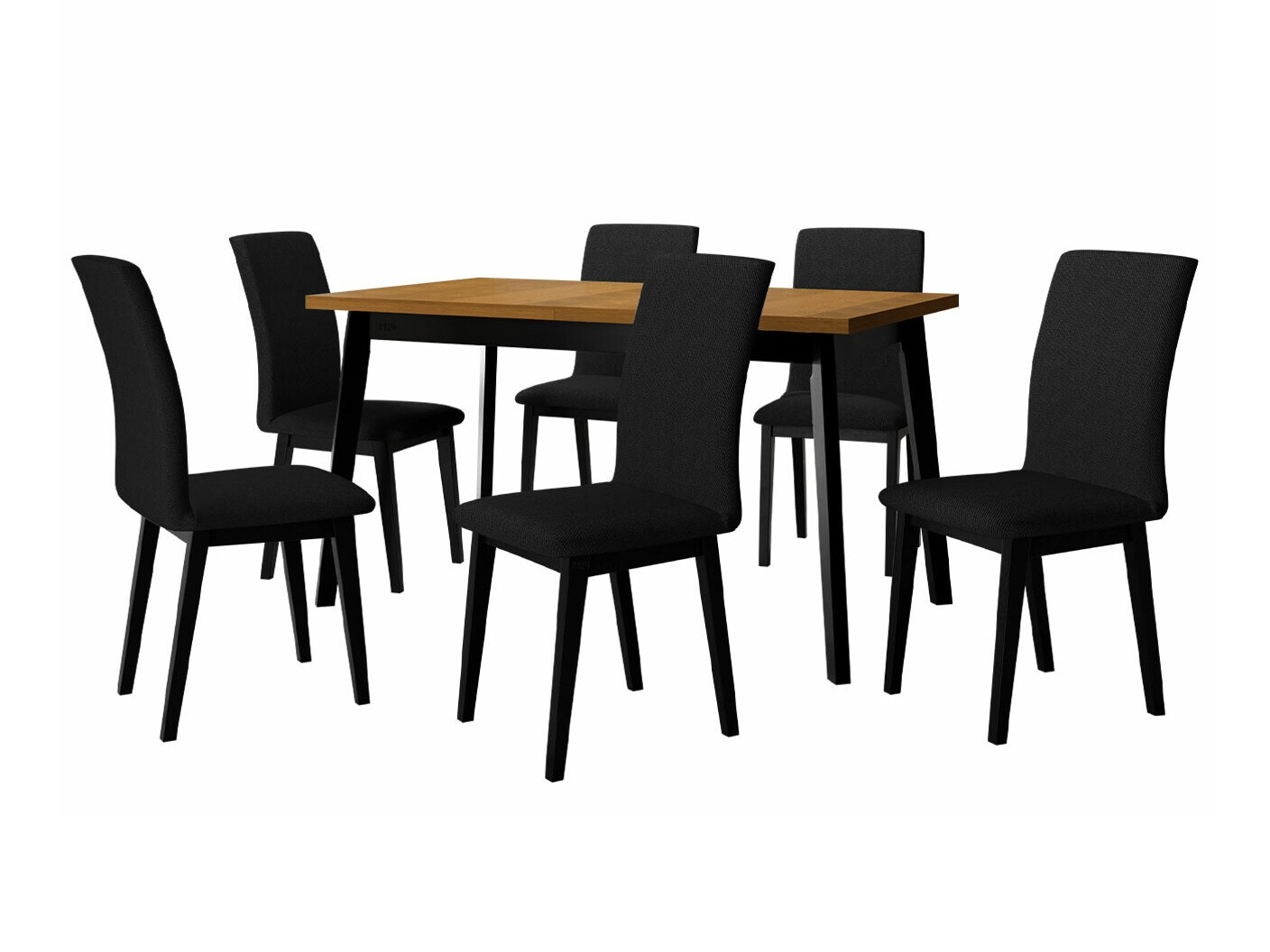 Trpezarijski set Victorville 288 (Grandson hrast + Crno)