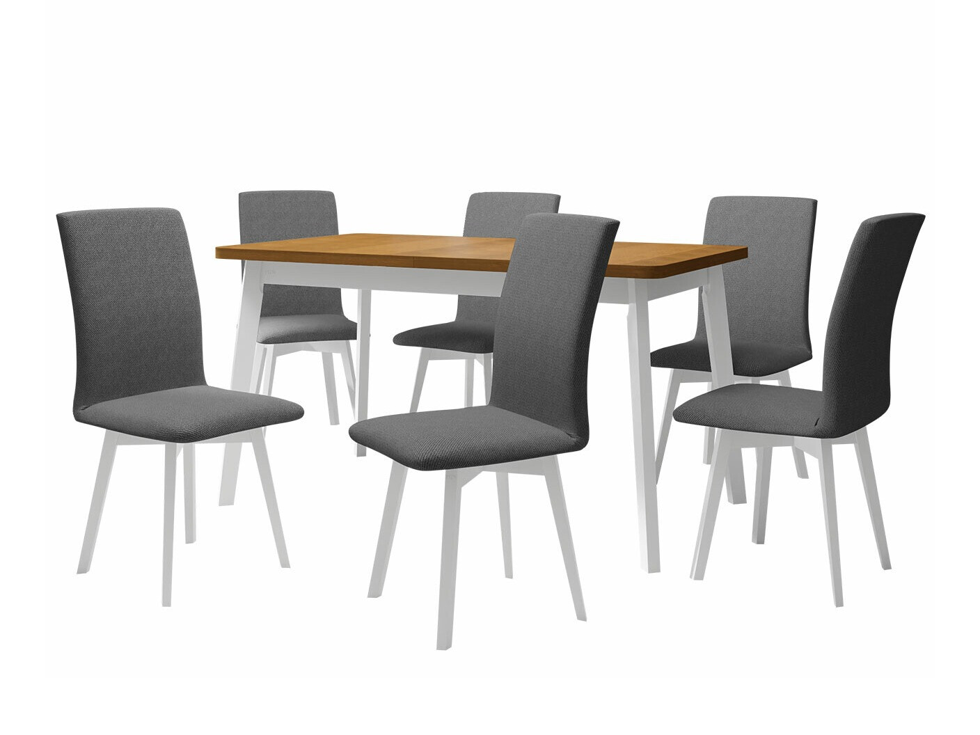 Trpezarijski set Victorville 291 (Grandson hrast + Belo)