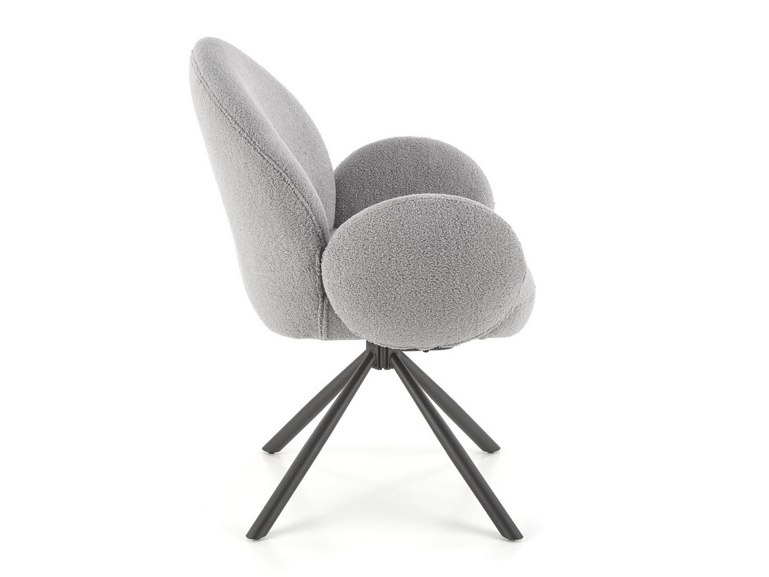 Stolica Houston 1527 (Sivo + Crno)