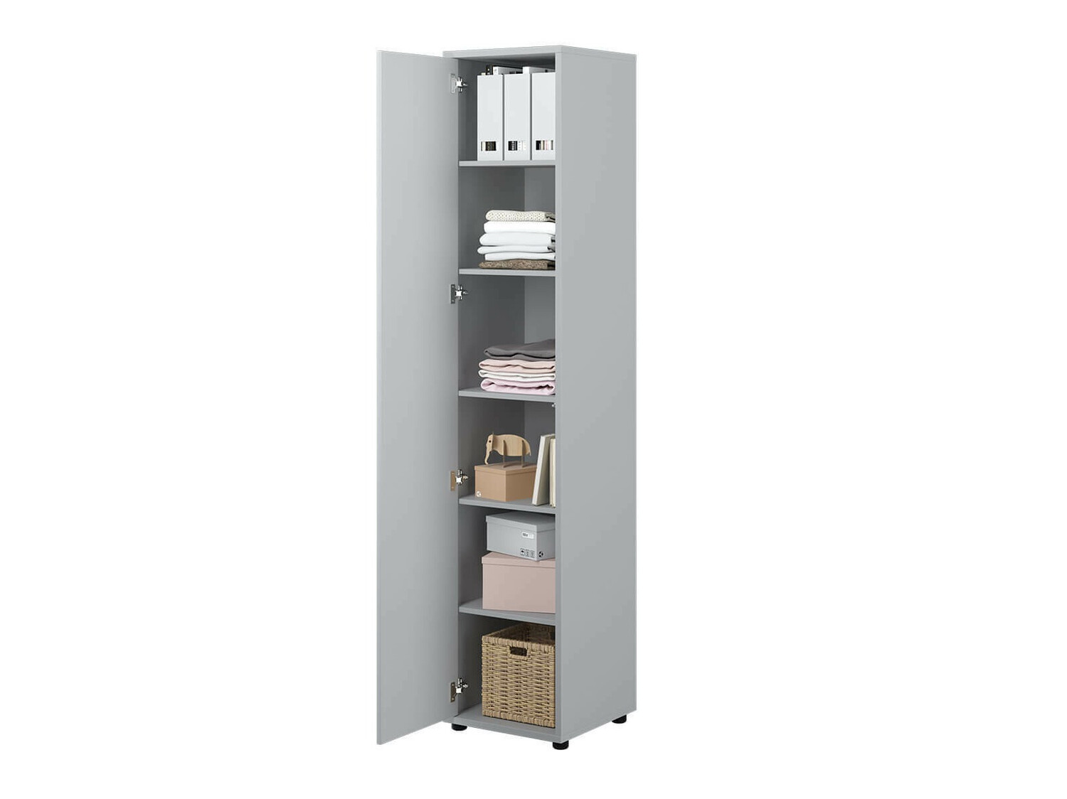 Polica Concept Pro Lenart IV (Sivo)