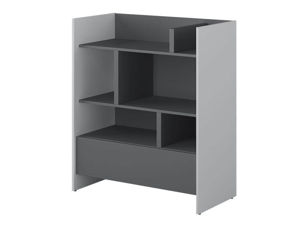 Polica Concept Pro Lenart Levfere 149 (Sivo + Graphite)