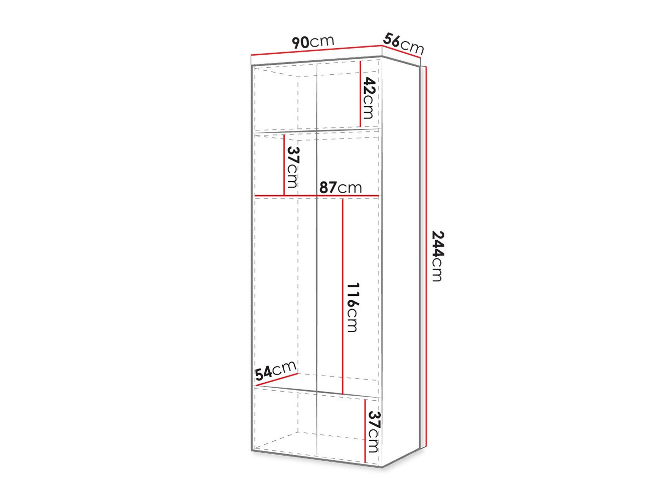 Ormar Levmari 112 (Belo)