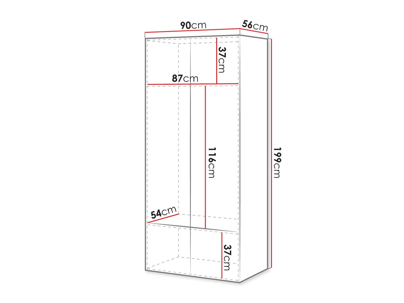 Ormar Levmari 112 (Crno)