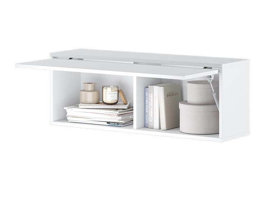 Zidni ormarić Concept Pro Lenart Levfere 153 (Belo)