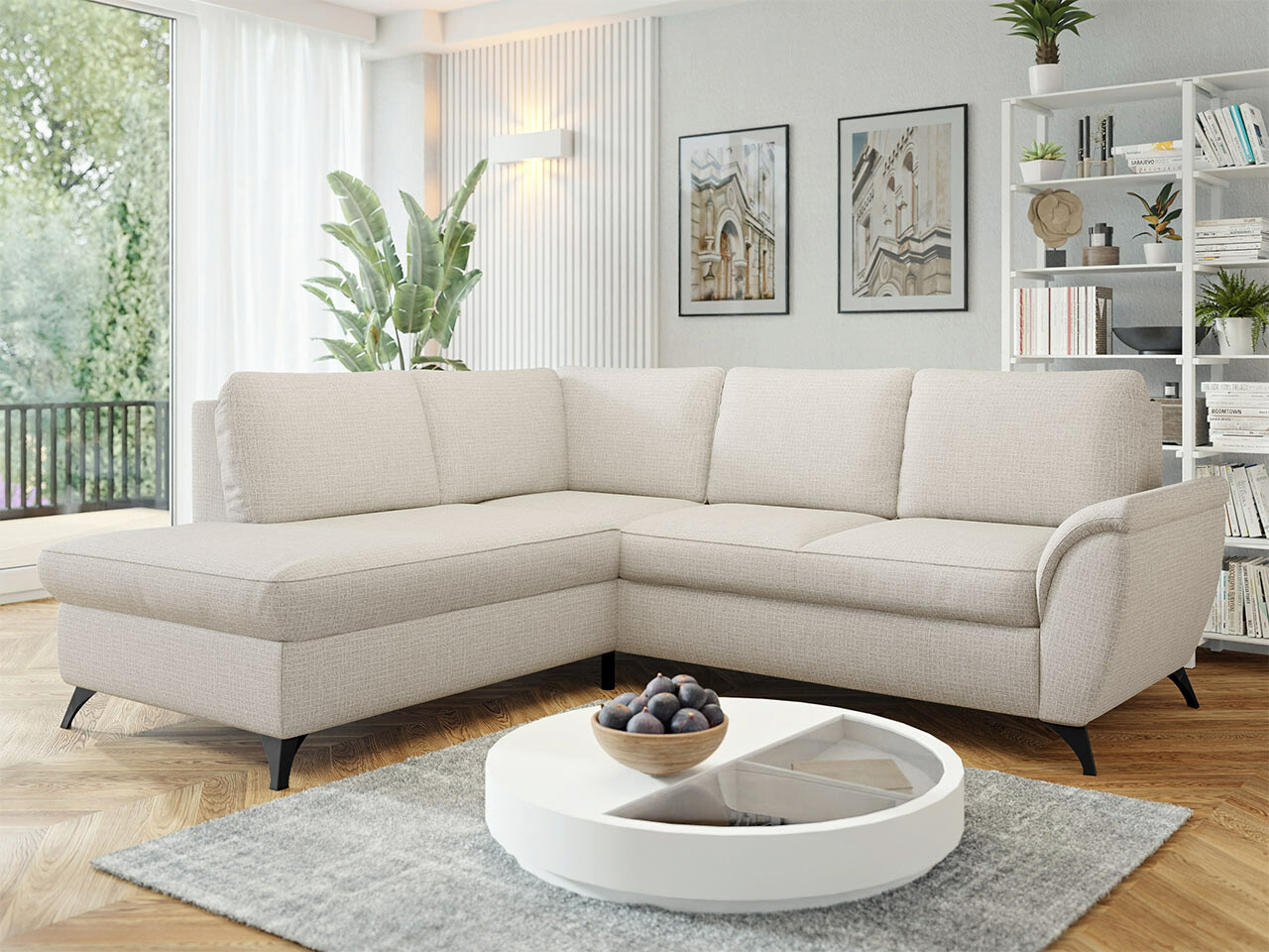 Ugaona sofa Lincoln 174 (Barrel 03)