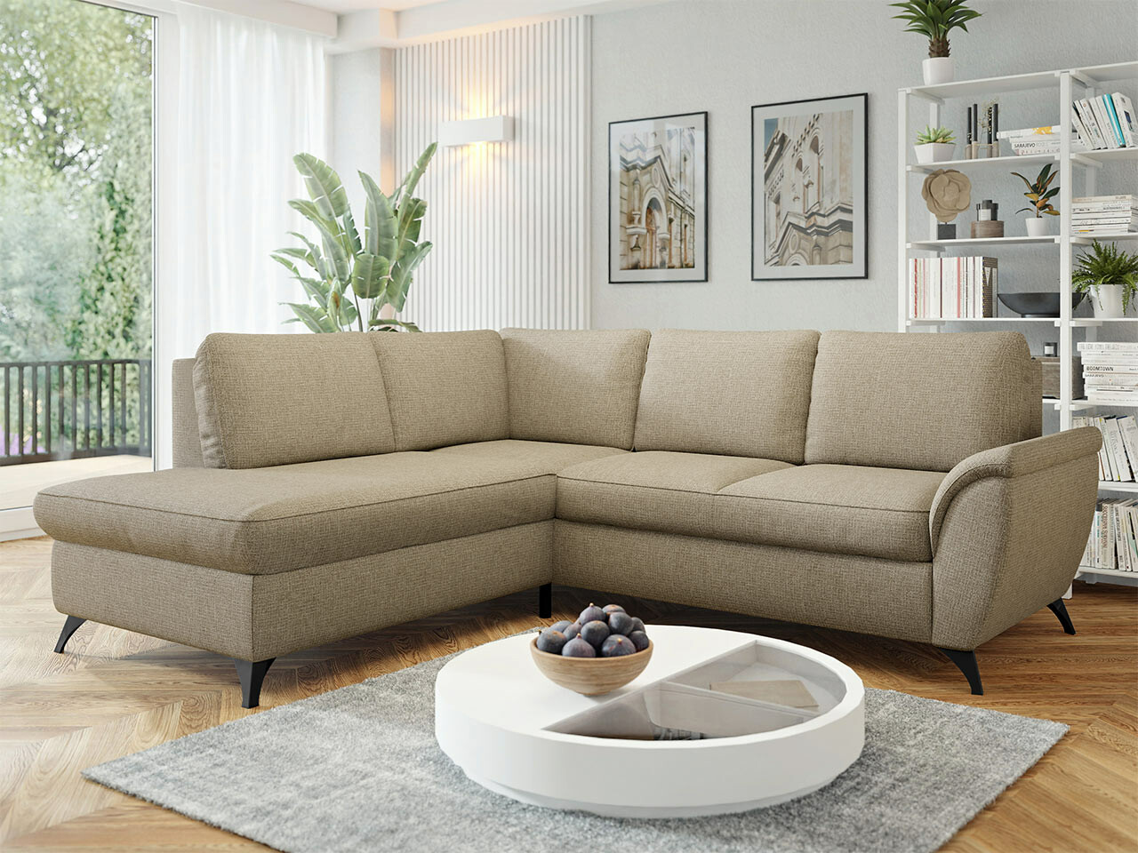 Ugaona sofa Lincoln 174 (Barrel 19)