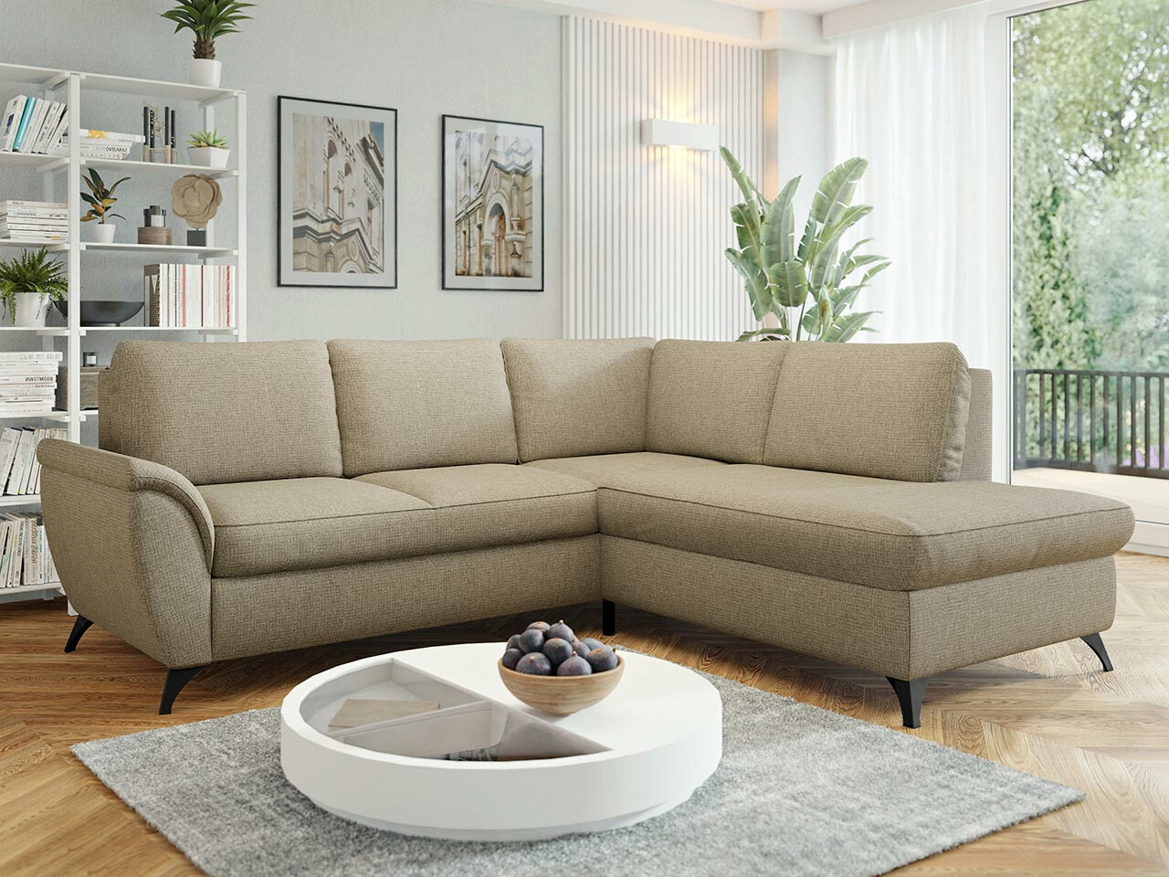 Ugaona sofa Lincoln 174 (Barrel 19)