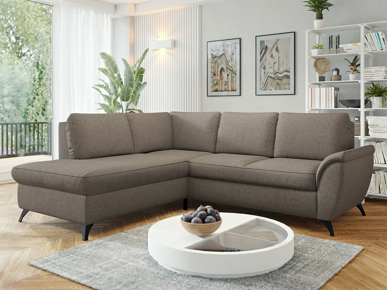 Ugaona sofa Lincoln 174 (Barrel 21)