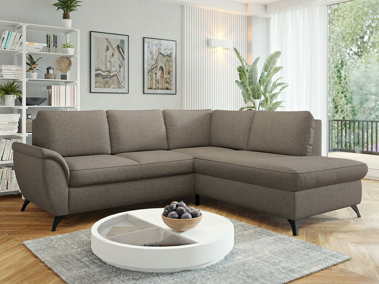 Ugaona sofa Lincoln 174 (Barrel 21)