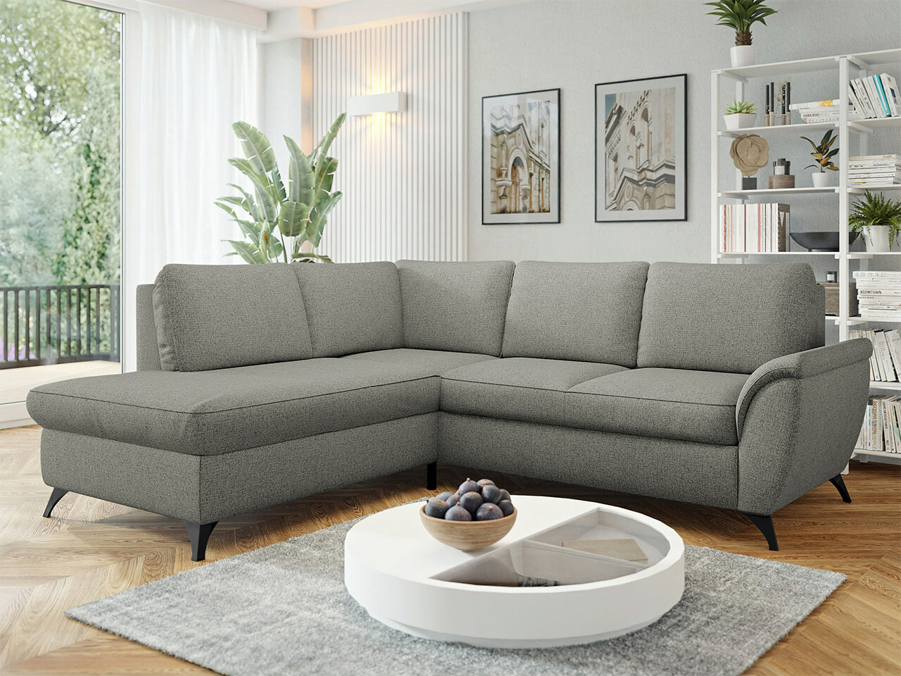 Ugaona sofa Lincoln 174 (Barrel 83)