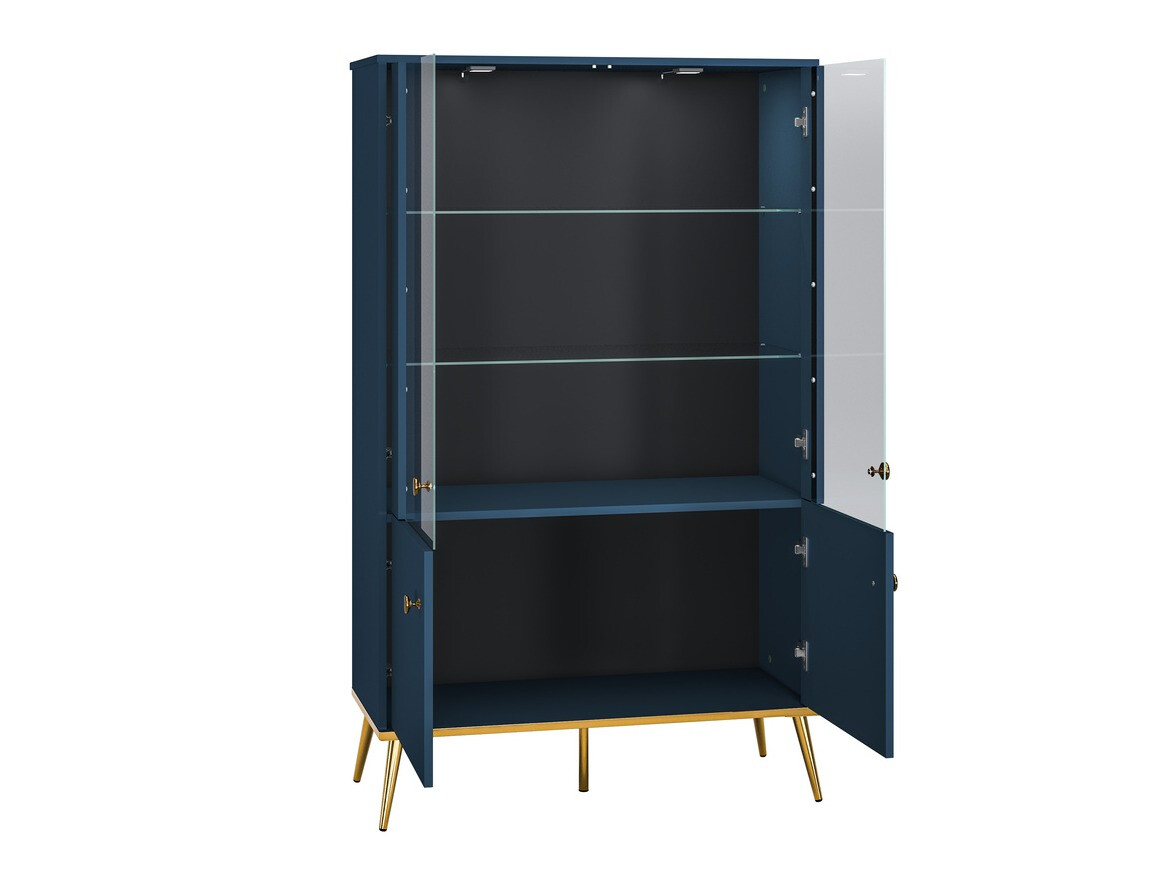 Polica Flonovu 101 (Tamno plava + Zlatan)