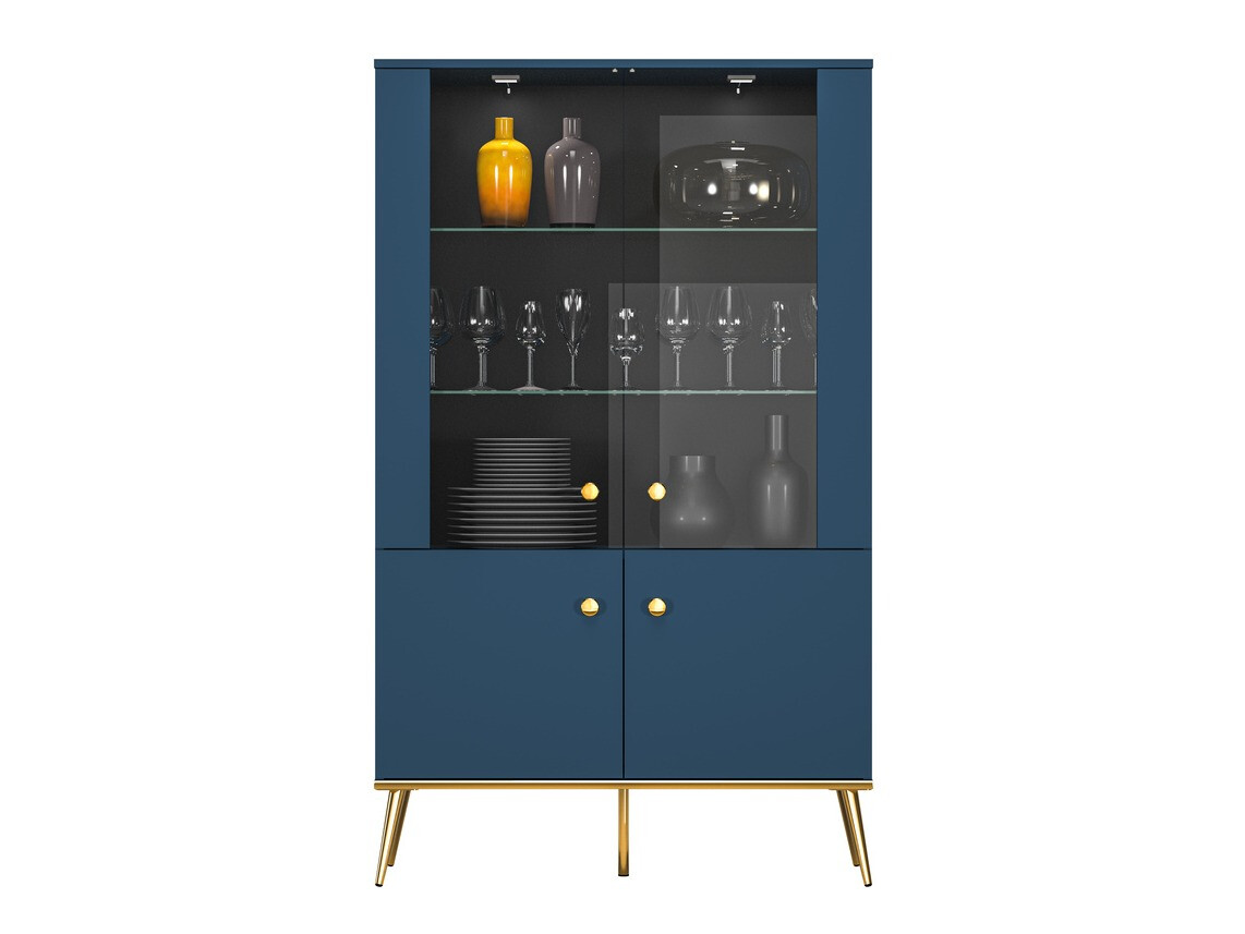 Polica Flonovu 101 (Tamno plava + Zlatan)