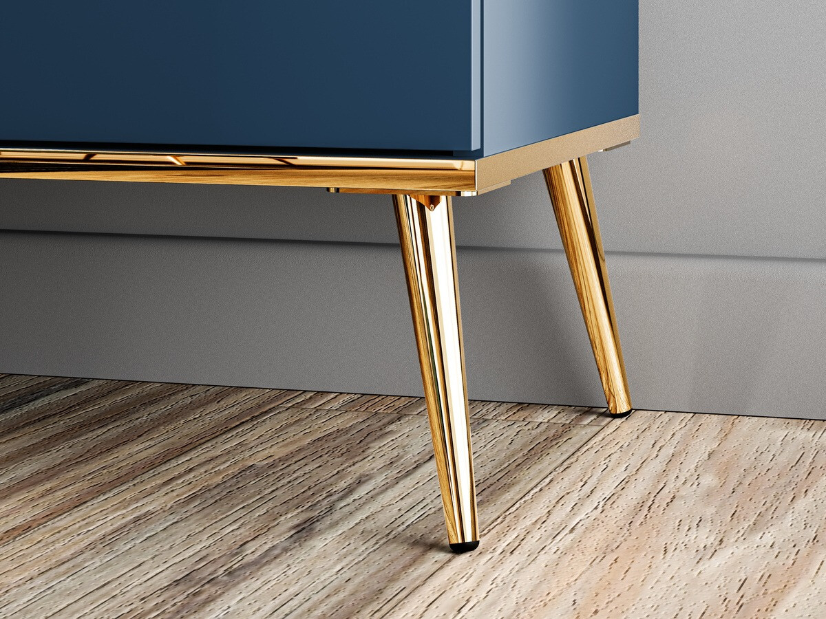 Polica Flonovu 101 (Tamno plava + Zlatan)