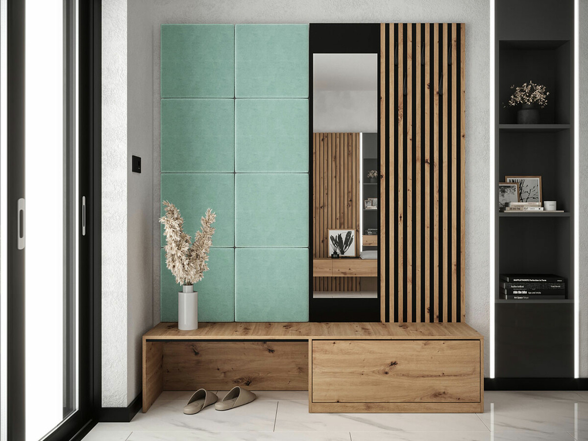 Set za hodnik Hartford 322 (Artisan hrast + Manila 11)